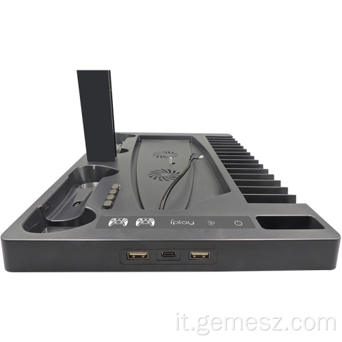 Supporto verticale per dock per caricabatterie controller console PS5